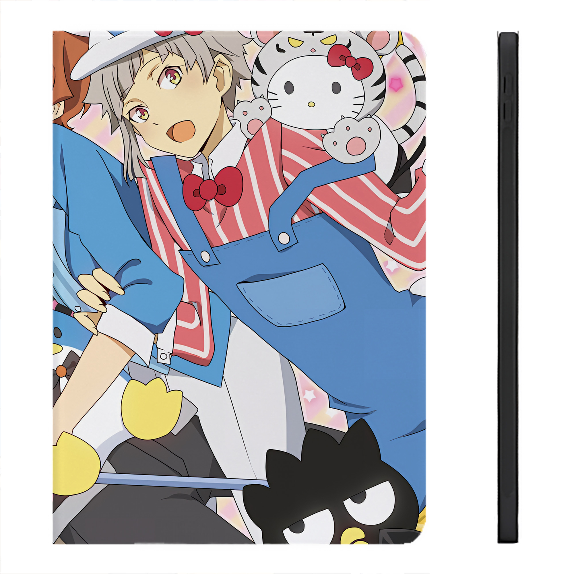 （画像用） 文豪ストレイドッグス Bungo Stray Dogs IPadケース ペンホルダー付き ブックスタイルデザイン